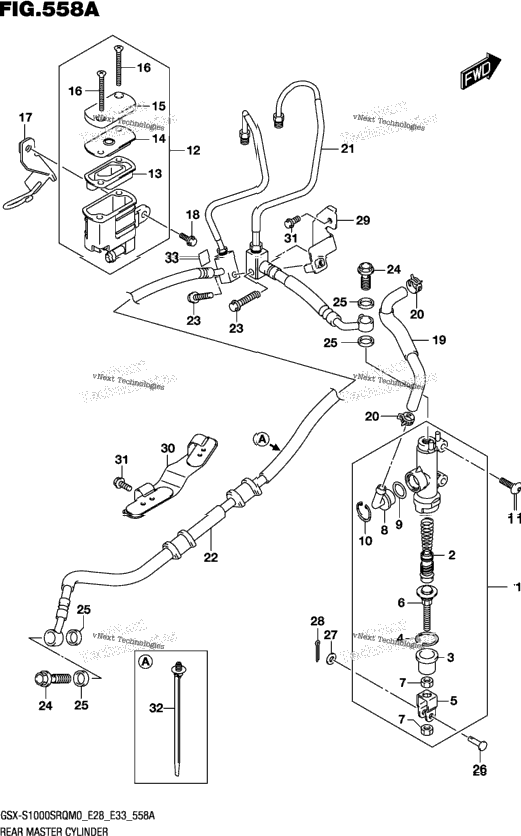 Rear Master Cylinder