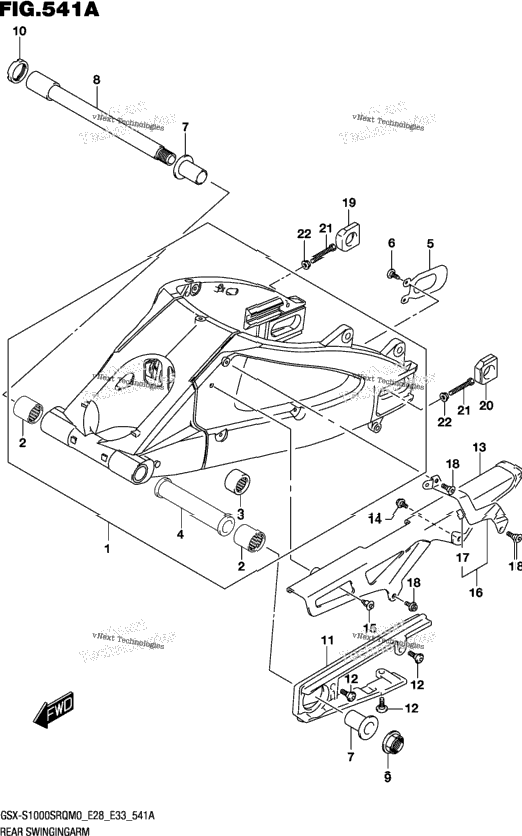 Rear Swingingarm