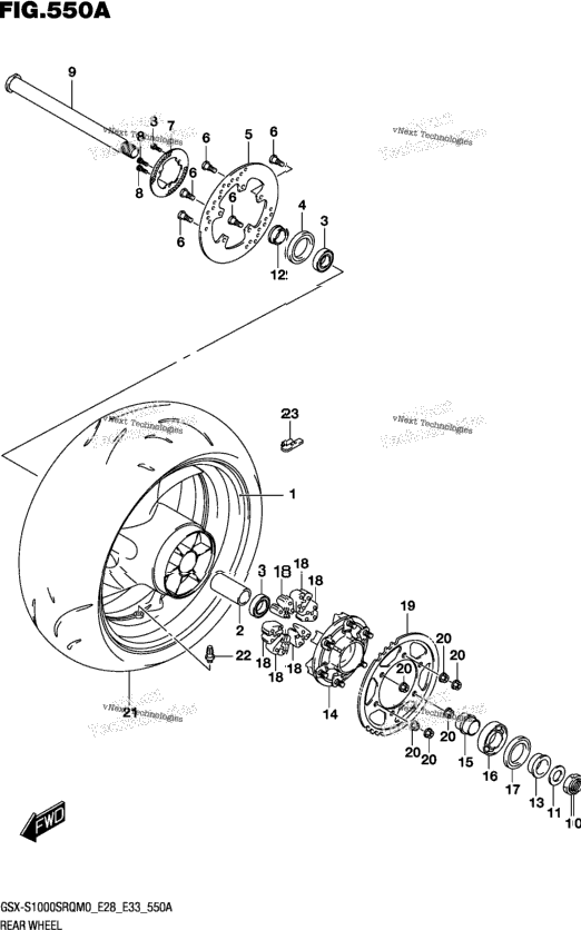 Rear Wheel