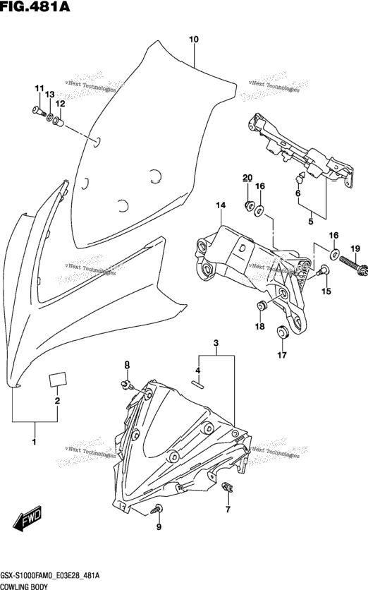 Cowling Body (E03,E33)