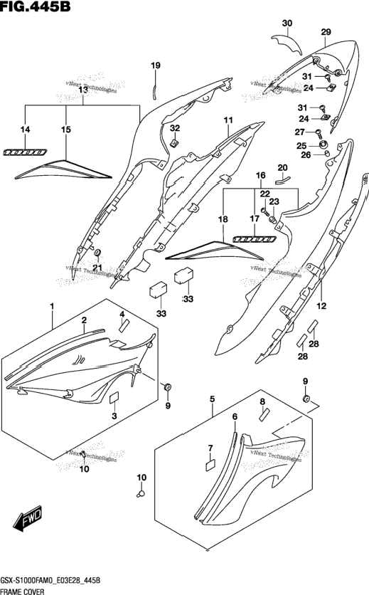 Frame Cover (E28)