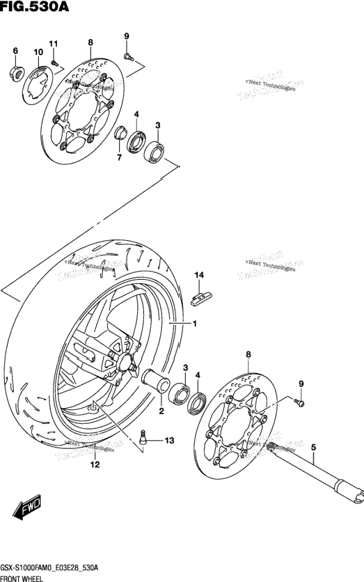 Front Wheel (E03,E33)