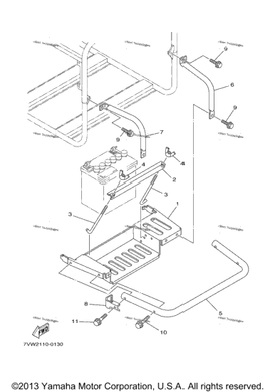 Battery Tray