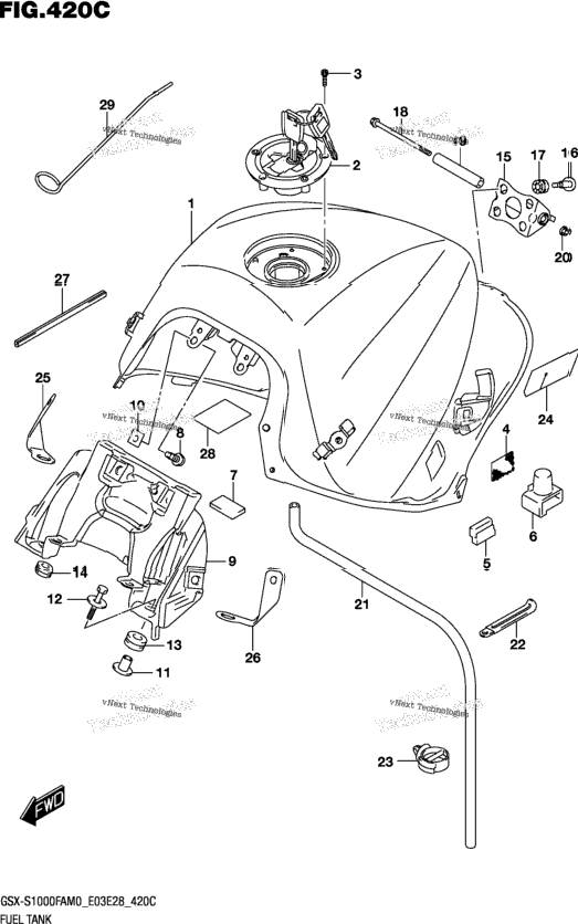 Fuel Tank (E33)