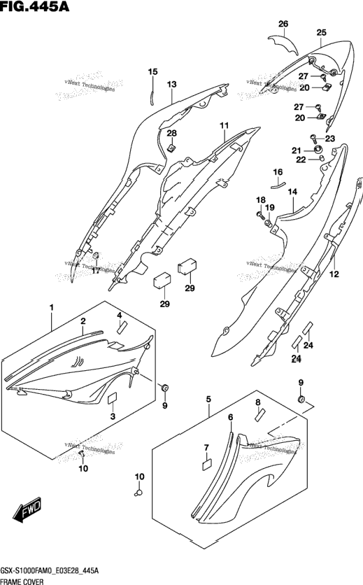 Frame Cover (E03,E33)