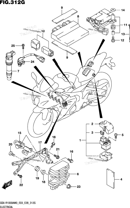 Electrical (Gsx-R1000a:E33)