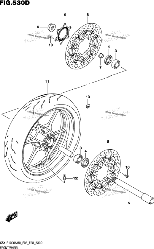 Front Wheel (Gsx-R1000rza)