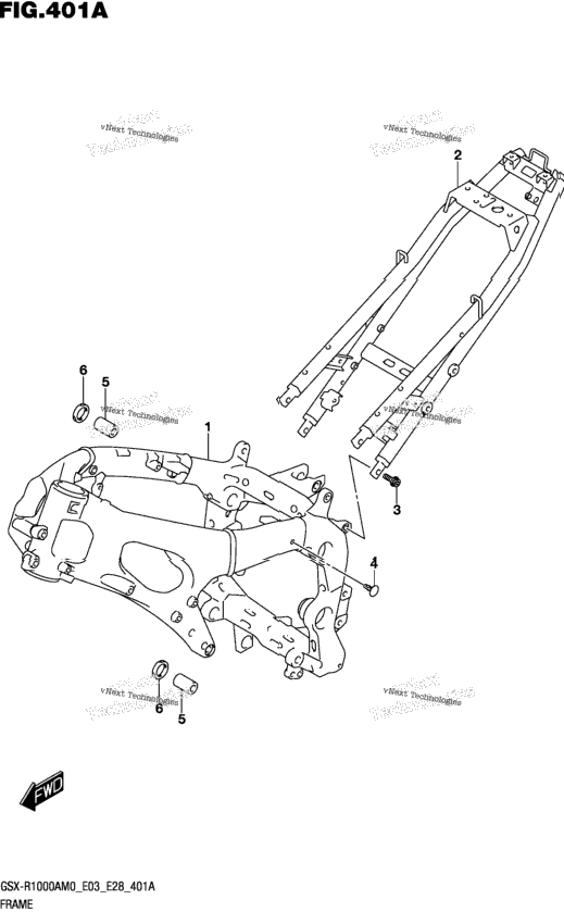 Frame (Gsx-R1000a)