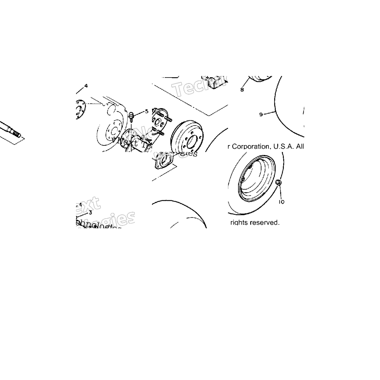 Rear Axle Wheel