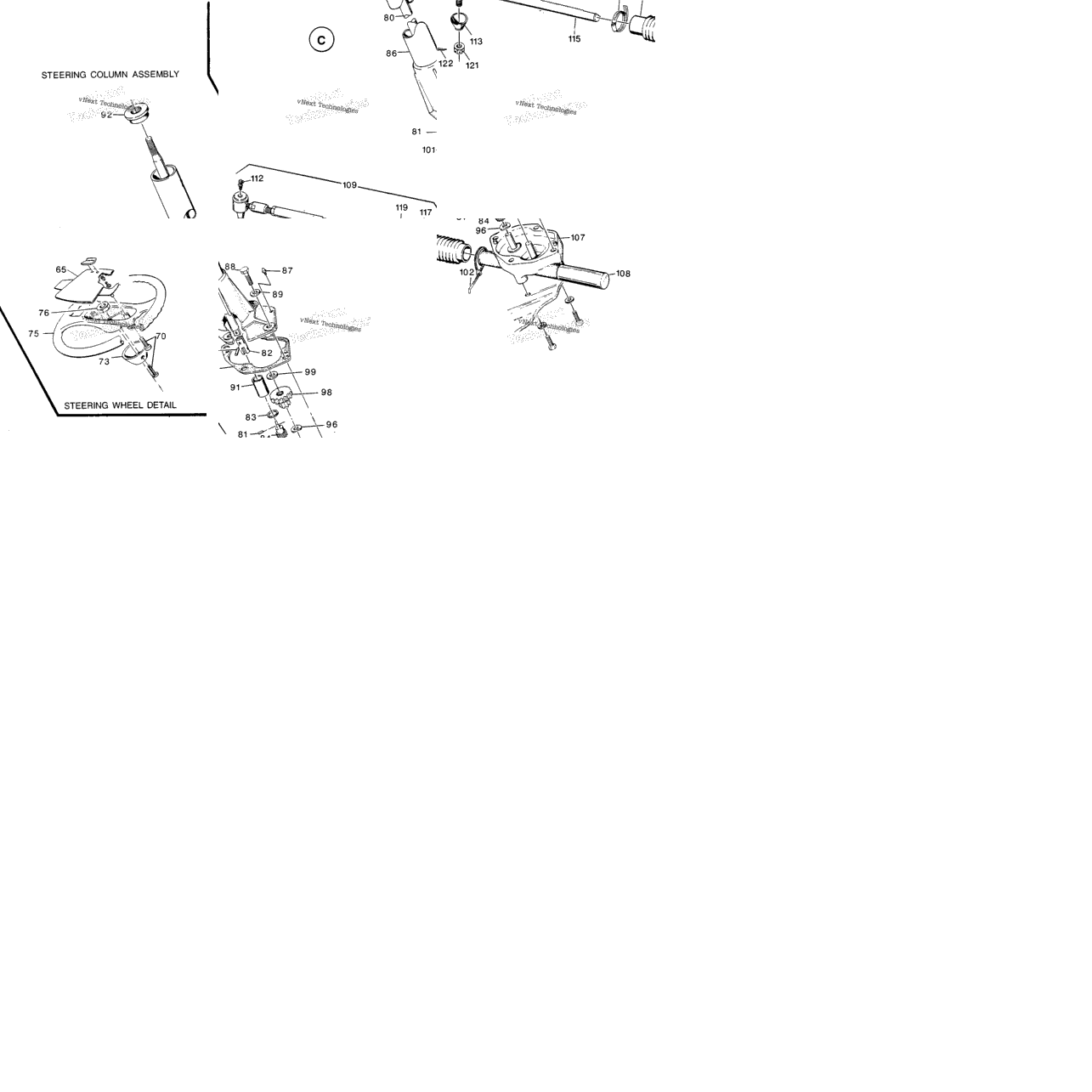 Front Suspension - Steering Column