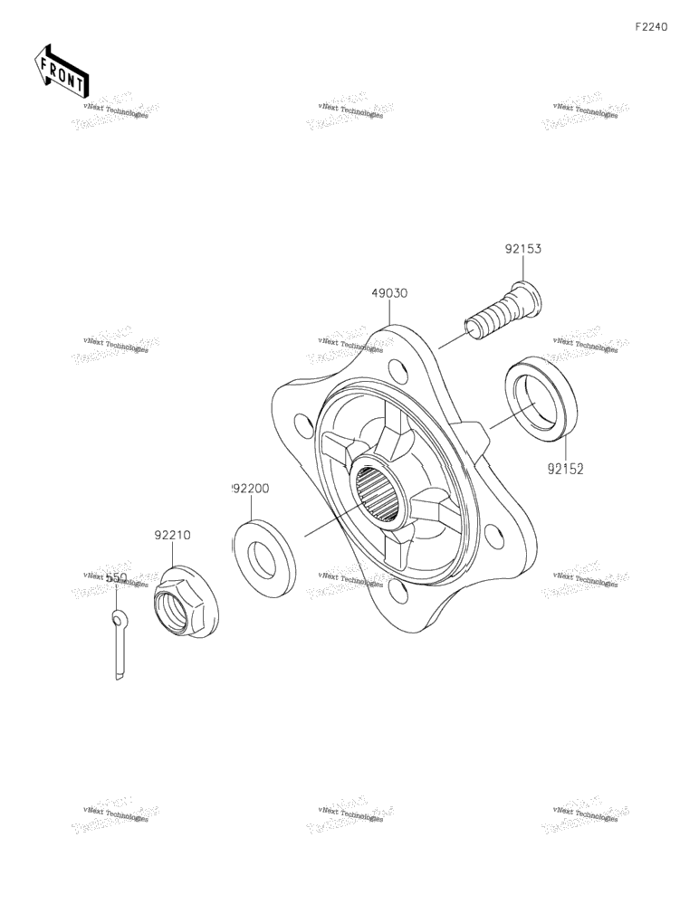 Rear Hubs/Brakes