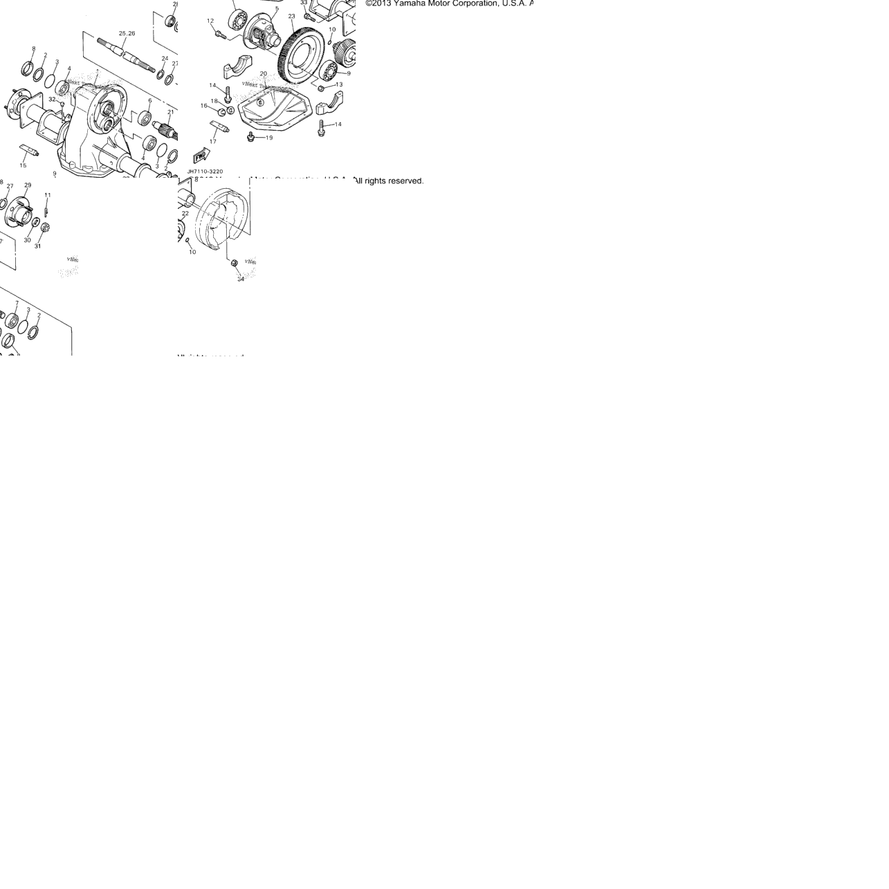 Transaxle Assy Jh7-100301 Up
