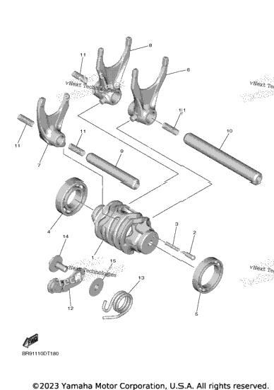 Shift Cam Fork