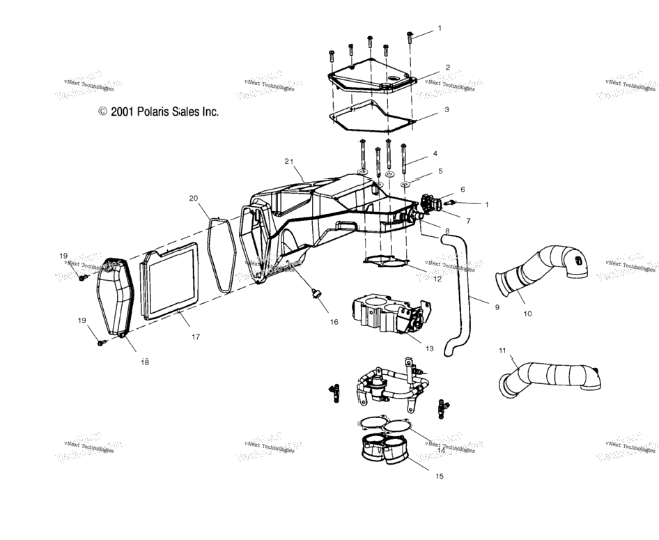 Engine, Air Box