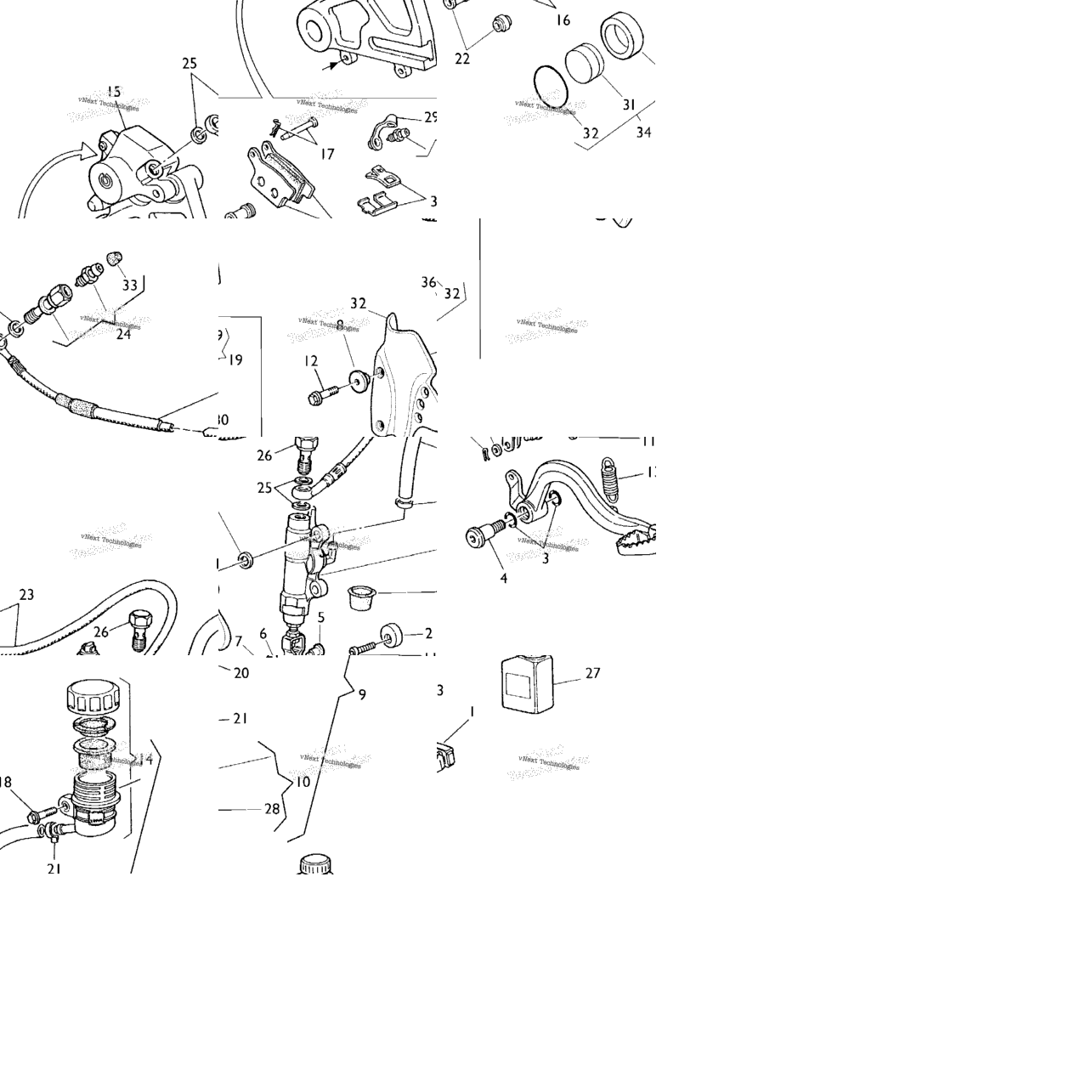 Rear Hydraulic Brake