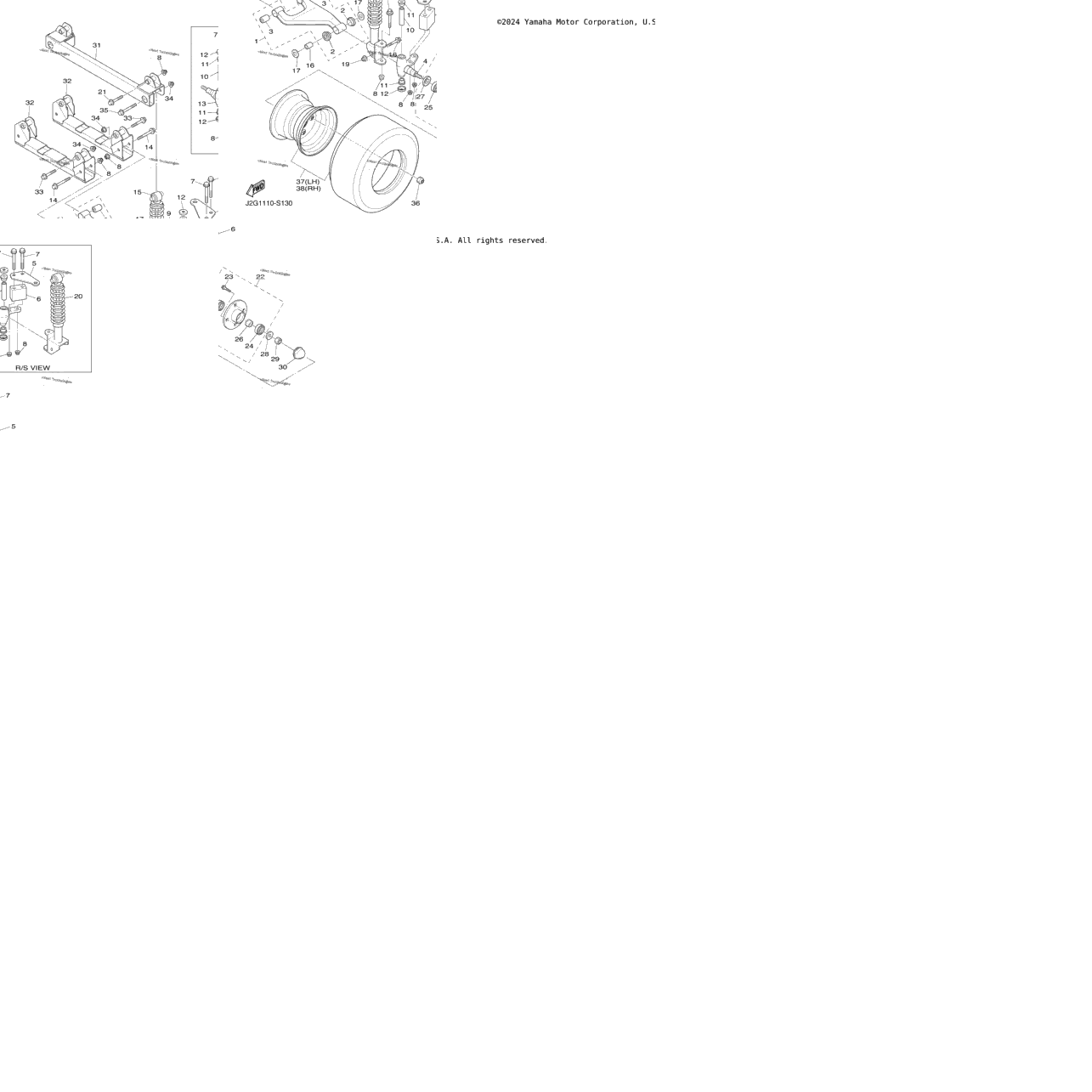 Front Suspension & Wheel
