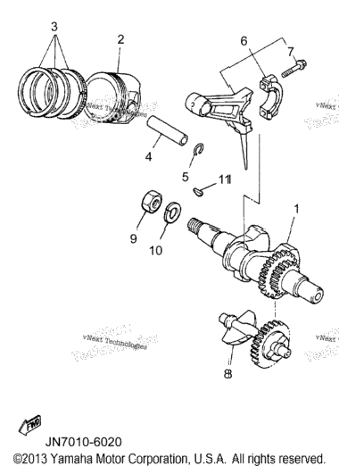 Crankshaft Piston