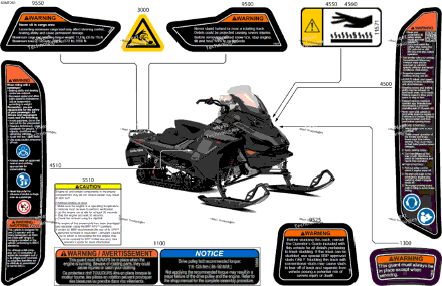 Body - Warning Decals