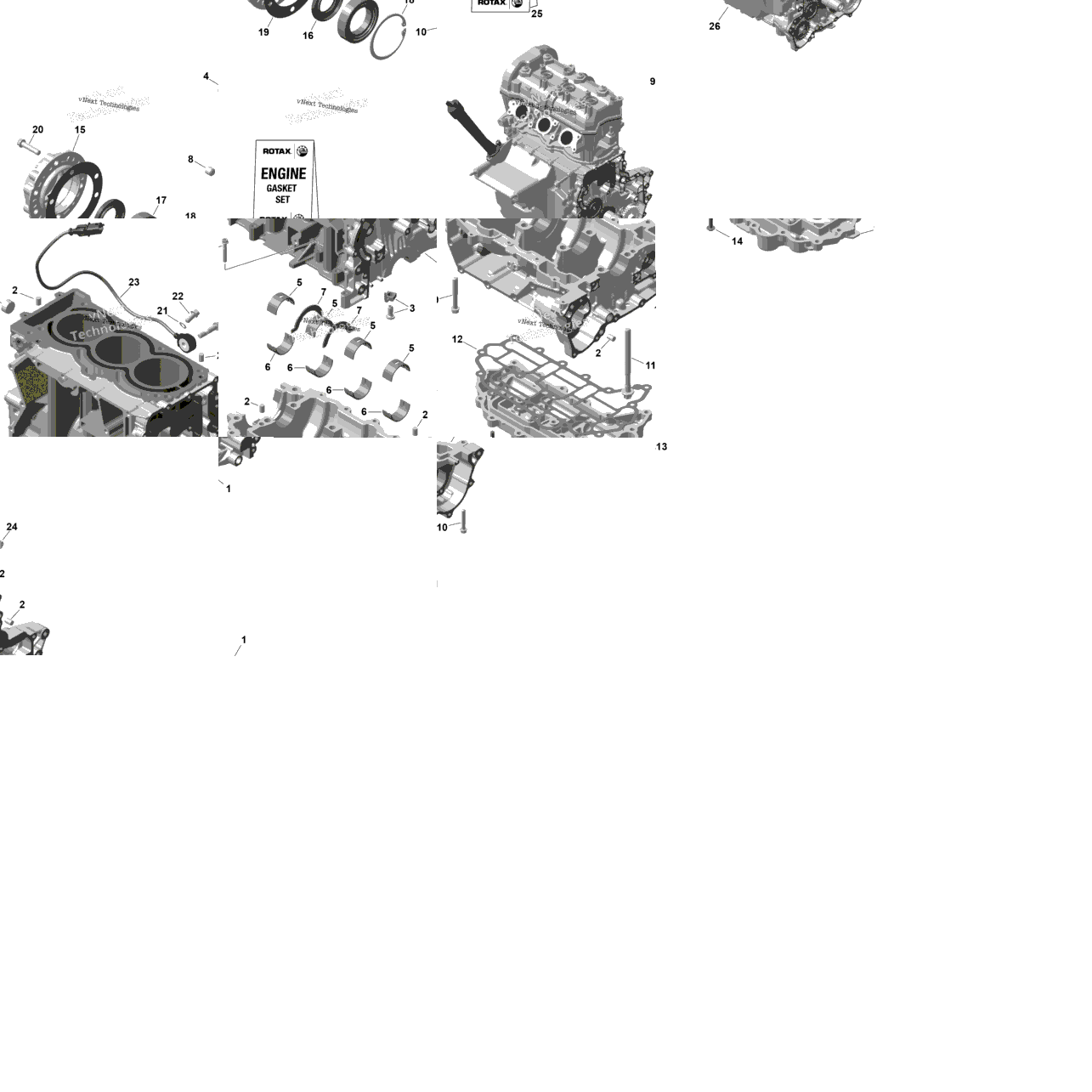 Rotax - Crankcase