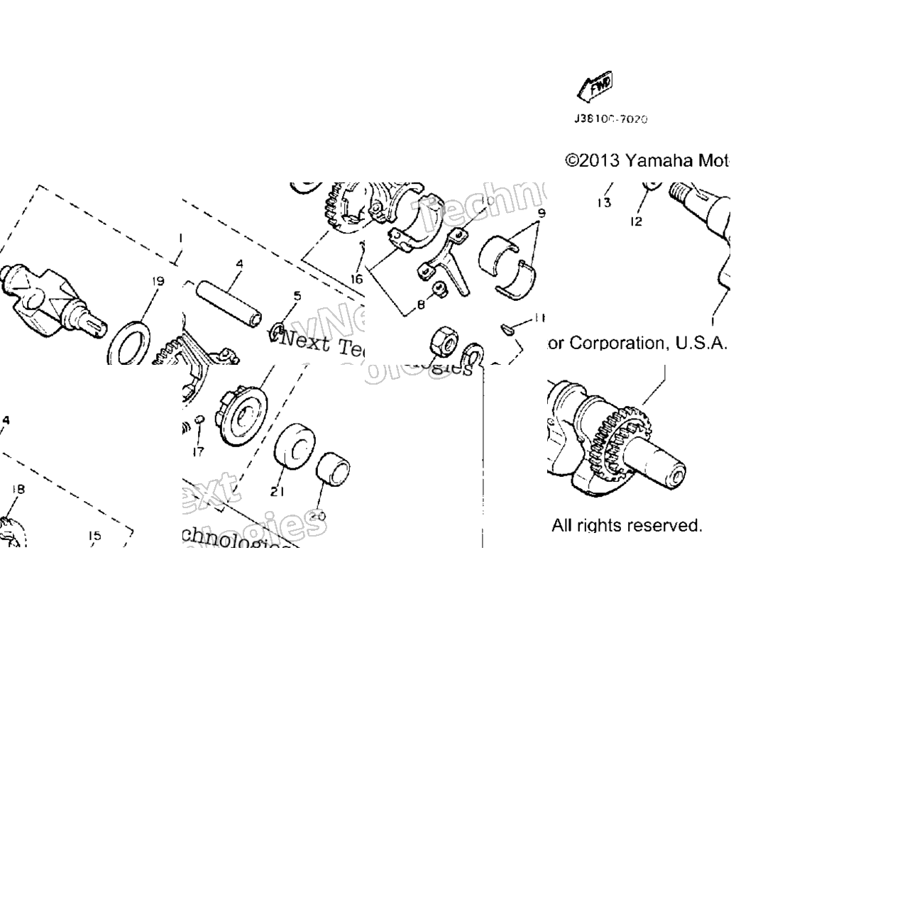 Crankshaft Piston