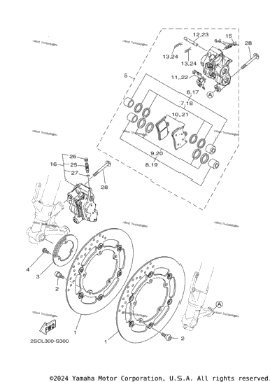 Front Brake Caliper