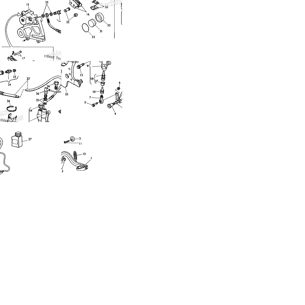 Rear Hydraulic Brake