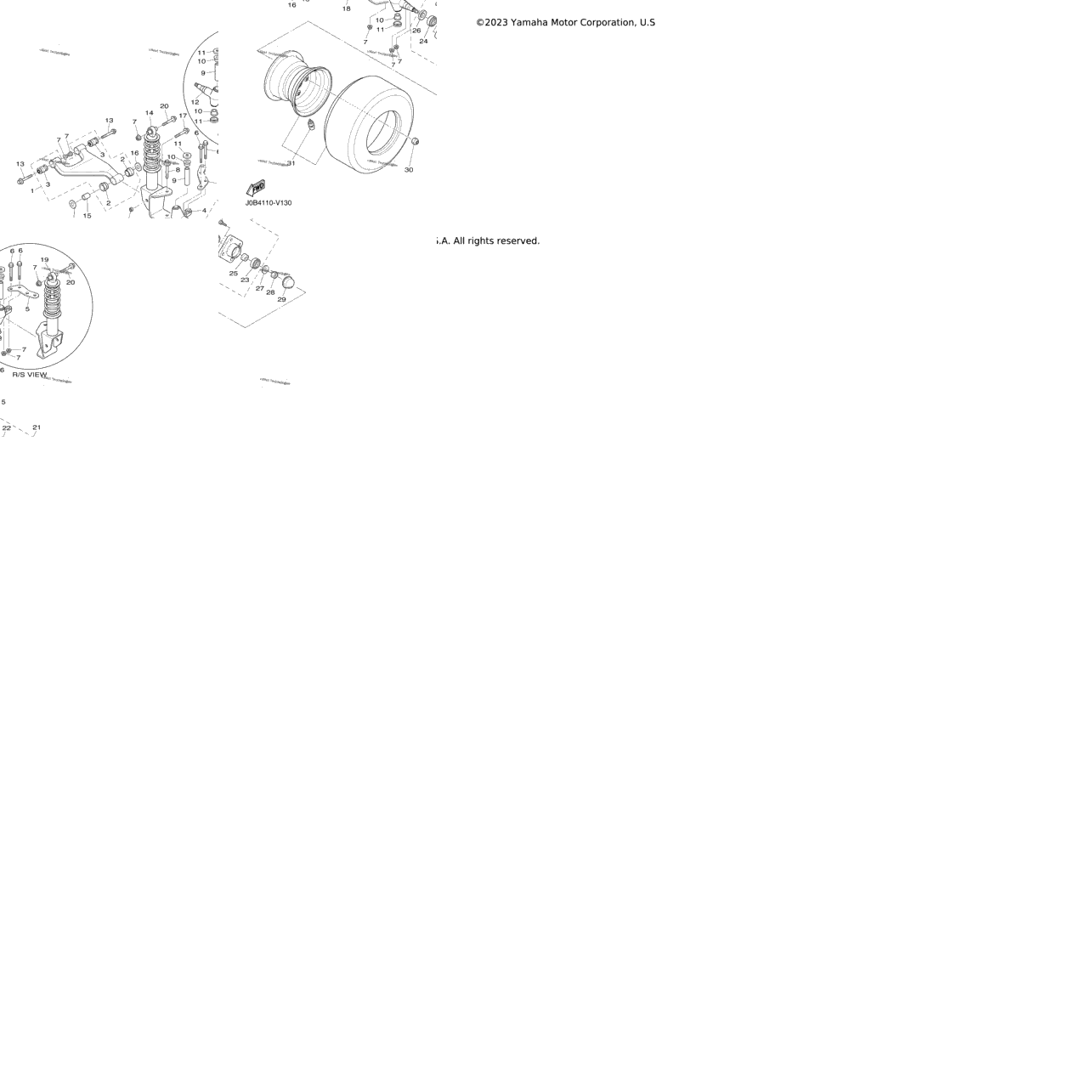 Front Suspension & Wheel