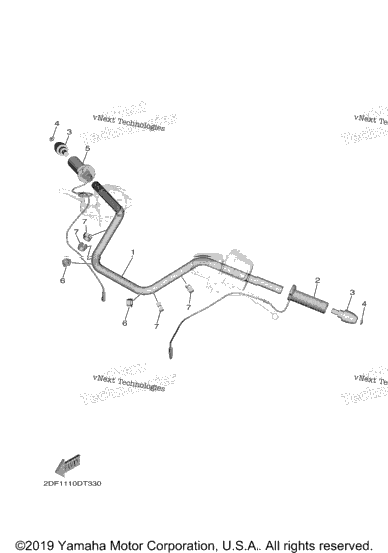 Steering Handle Cable