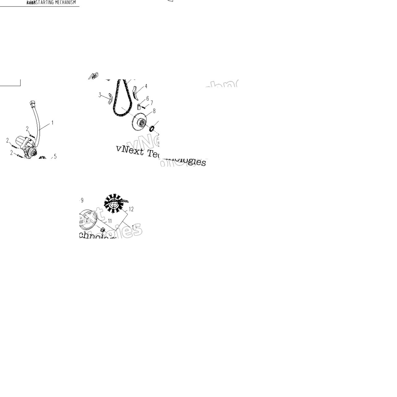 Starting Mechanism