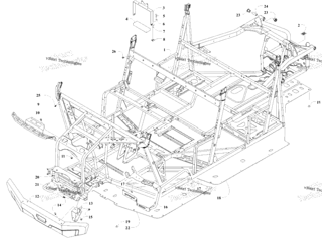 Frame And Related Parts