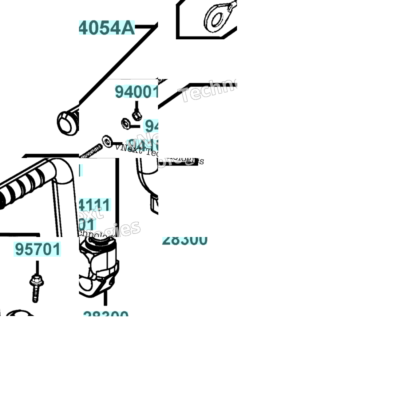 Stand Kick Starter Arm