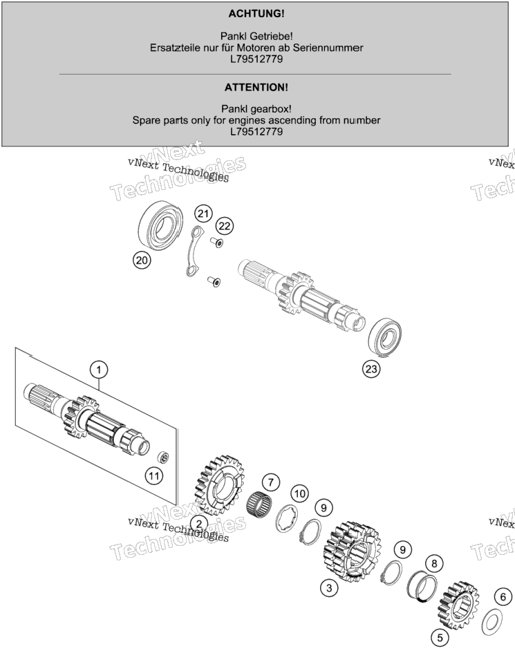 Transmission I - Main Shaft