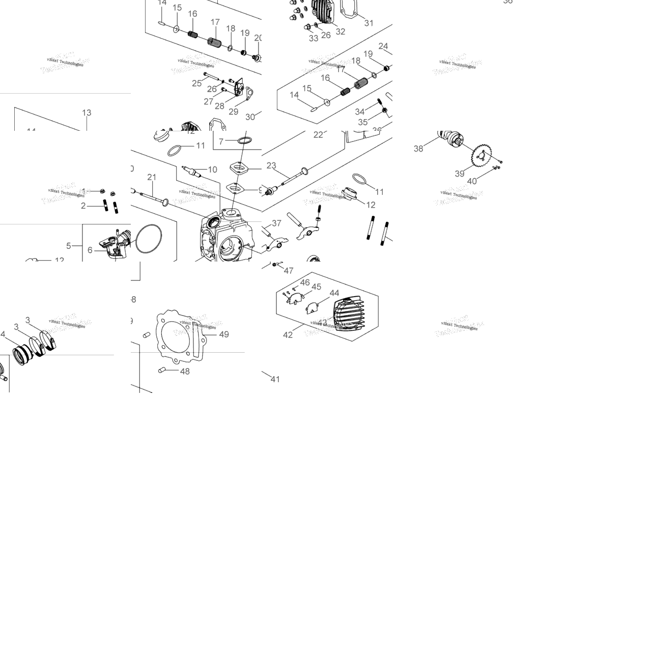 Engine, Cylinder Head