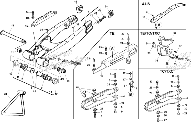 Rear Swing Arm