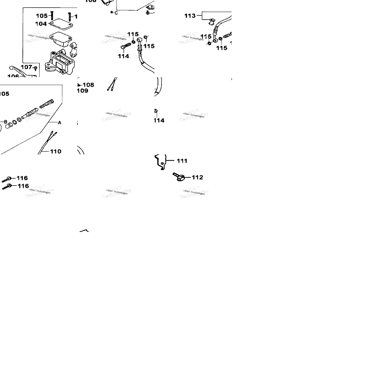 Front Brake Master Cylinder