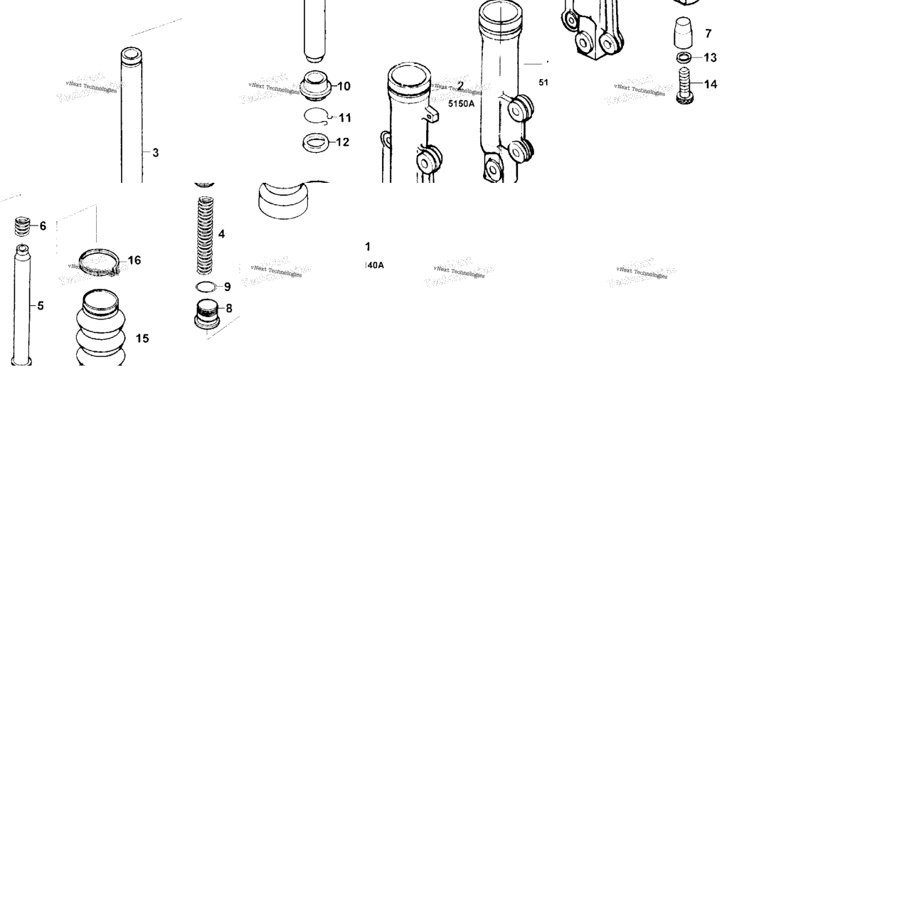Front Fork Detail