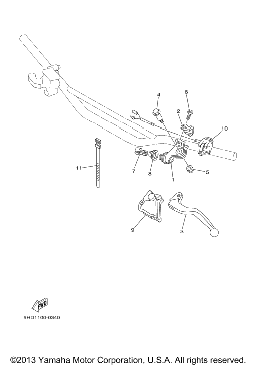 Handle Switch Lever