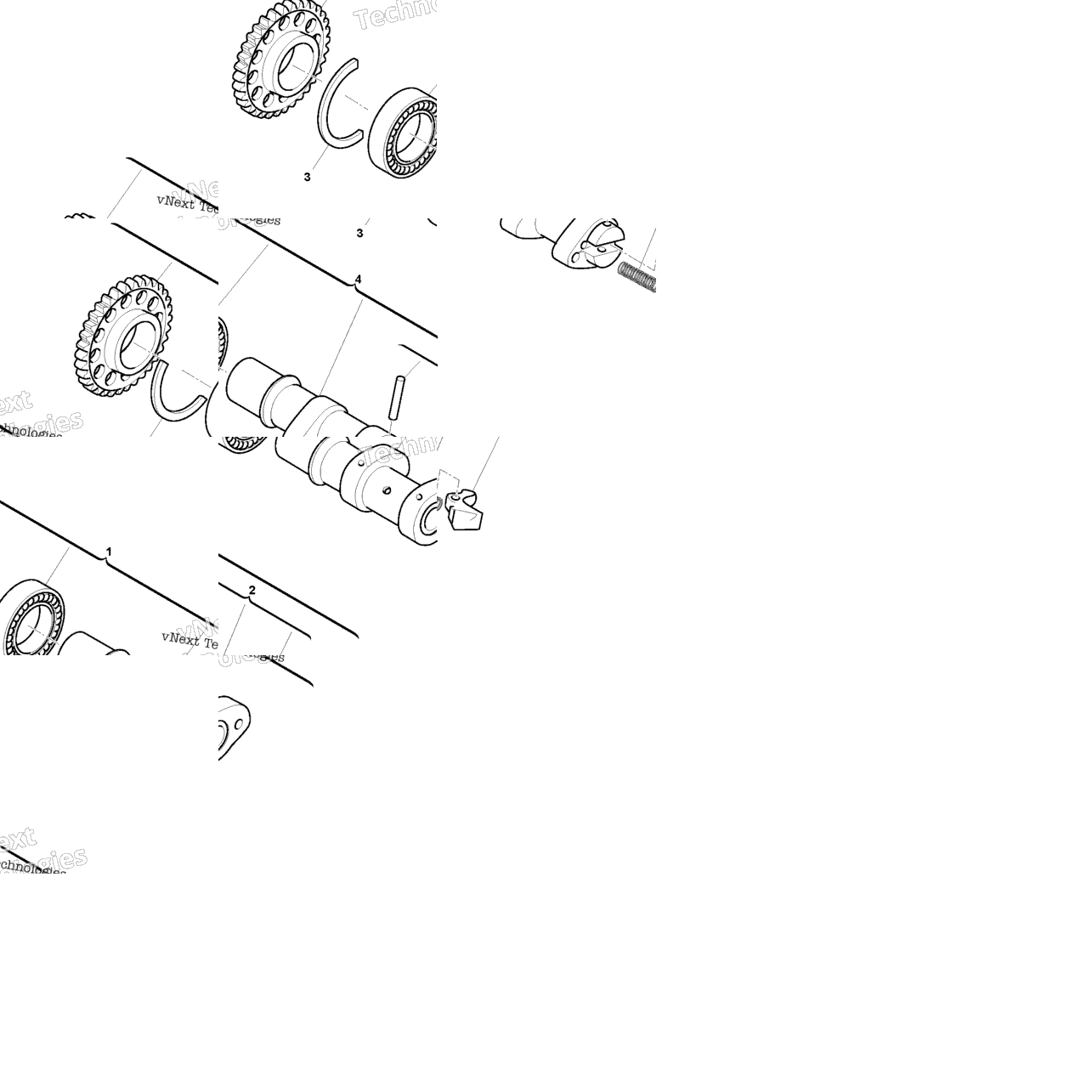 Intake - Exhaust Camshaft
