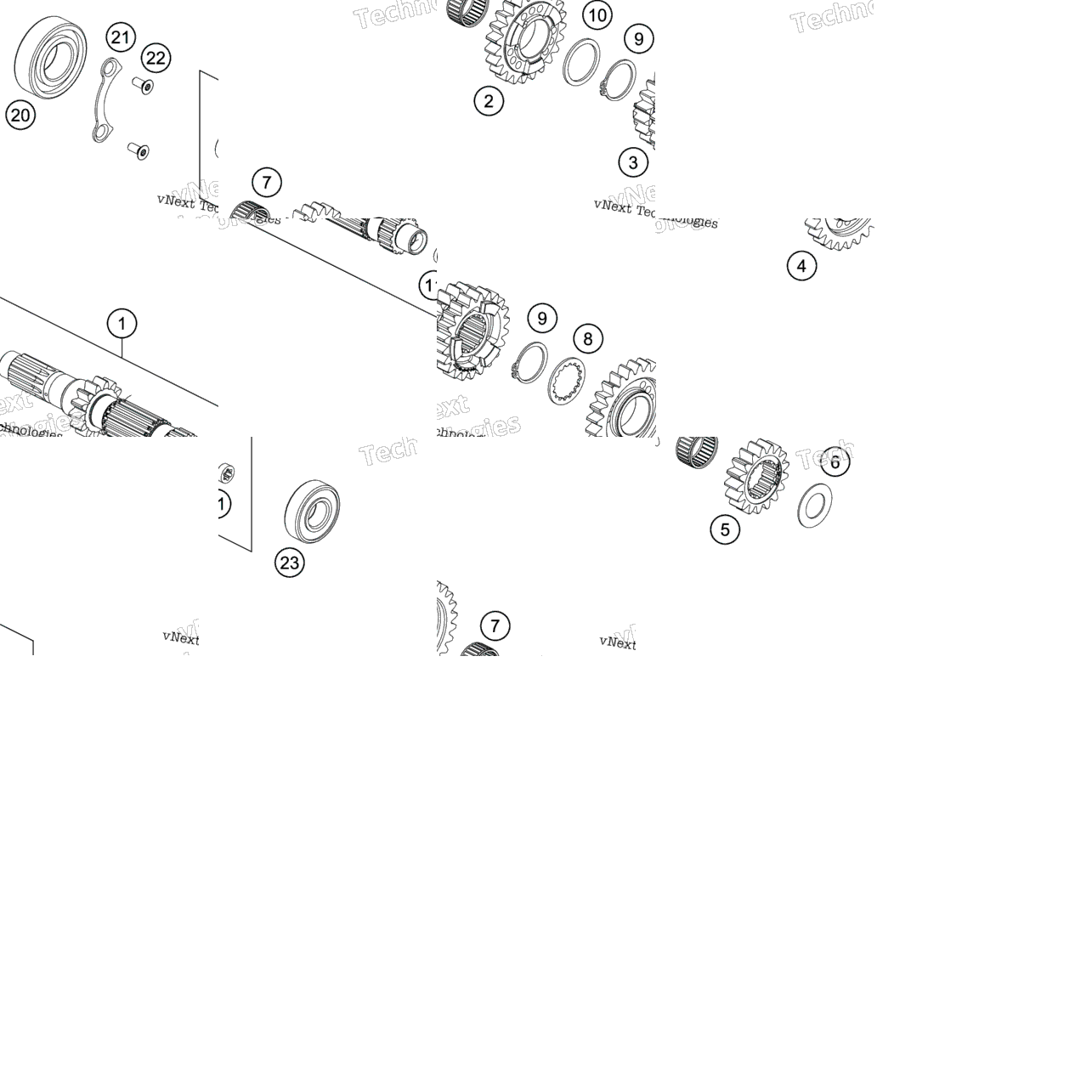 Transmission I - Main Shaft