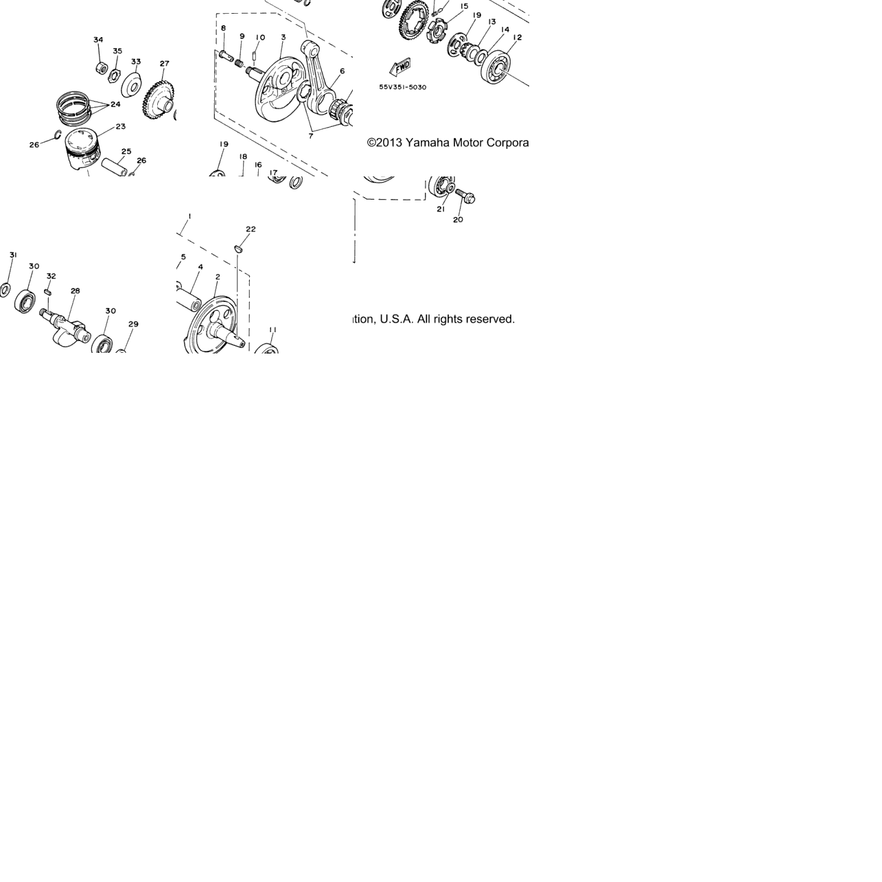 Crankshaft Piston