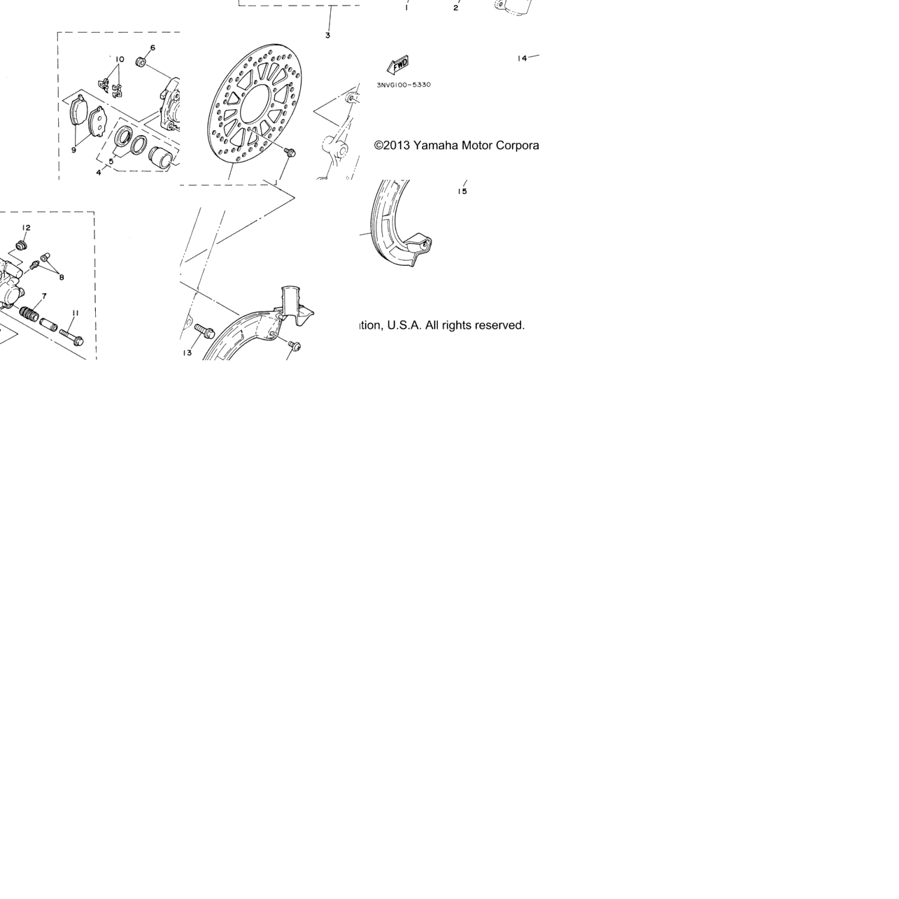 Front Brake Caliper
