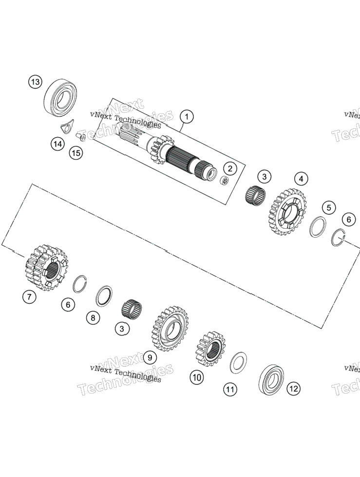 Transmission I - Main Shaft