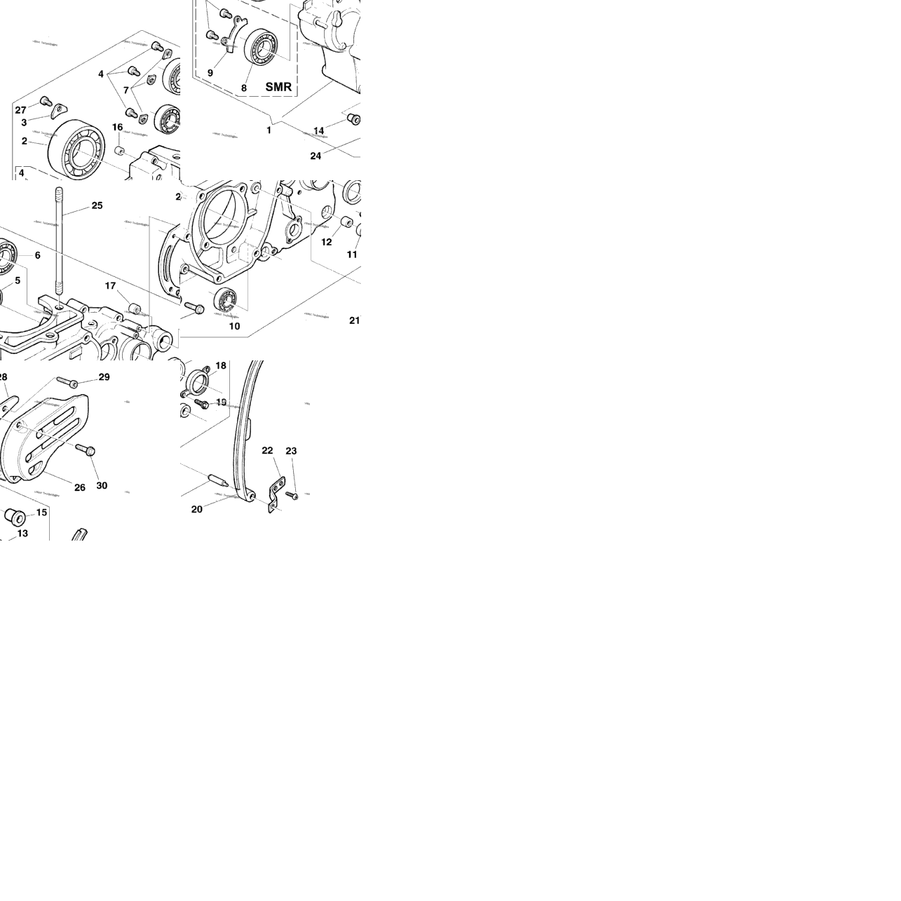 L.H. Half Crankcase