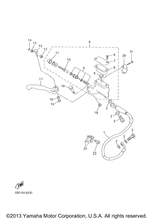 Front Master Cylinder