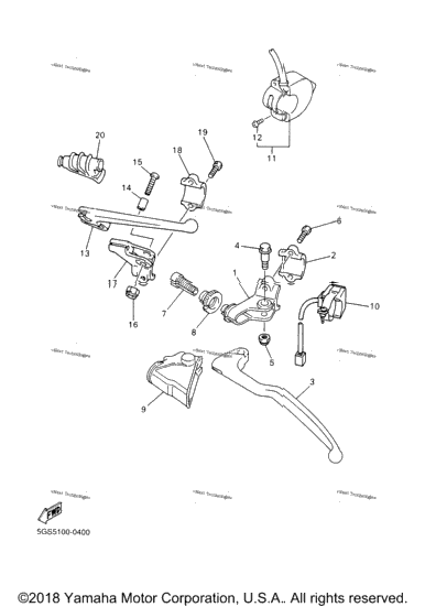 Handle Switch Lever