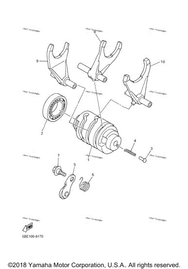 Shift Cam Fork