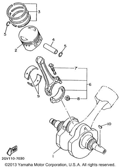 Crankshaft Piston