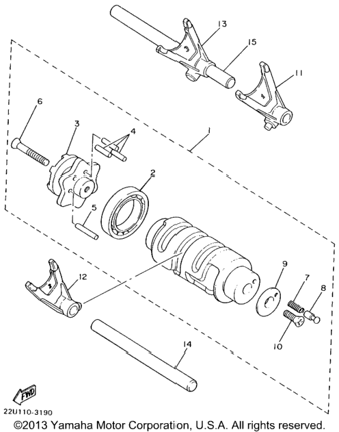 Shift Cam Fork
