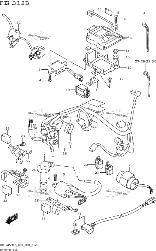 Electrical (Rm-Z450:M6:E28)