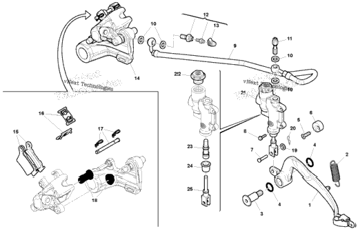 Rear Hydraulic Brake